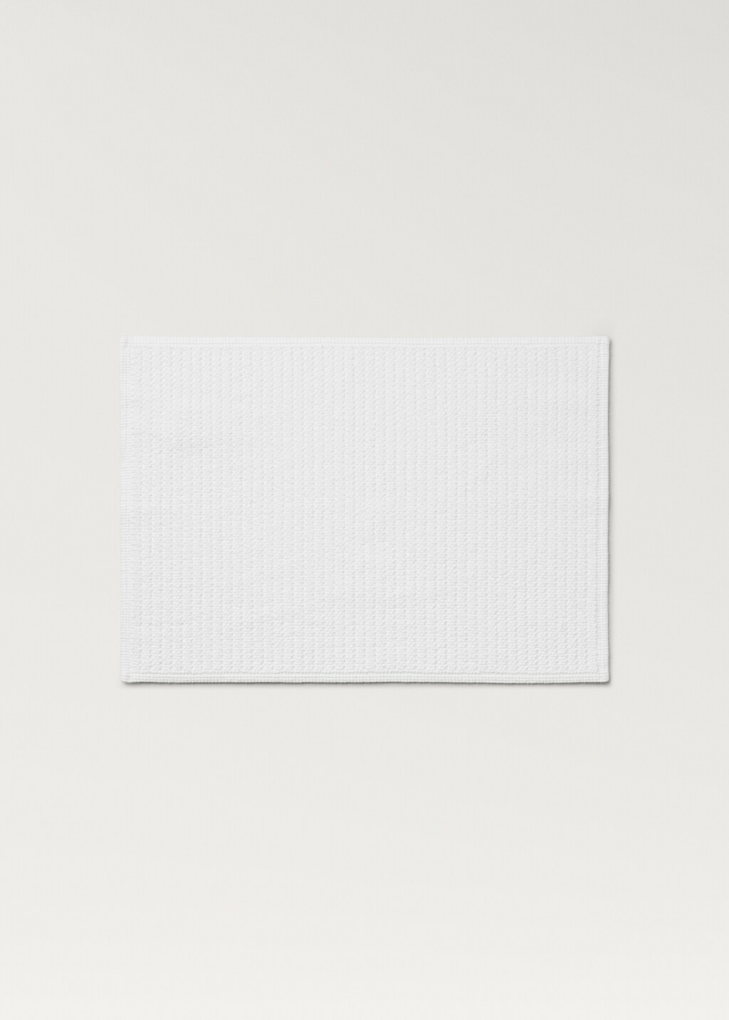 Reversible bath mat - White