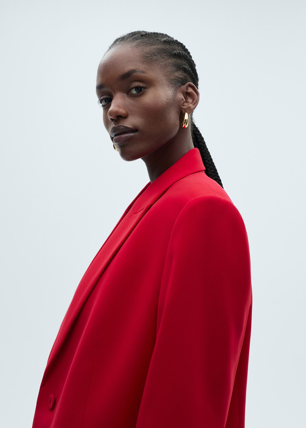 Structured suit jacket - Black