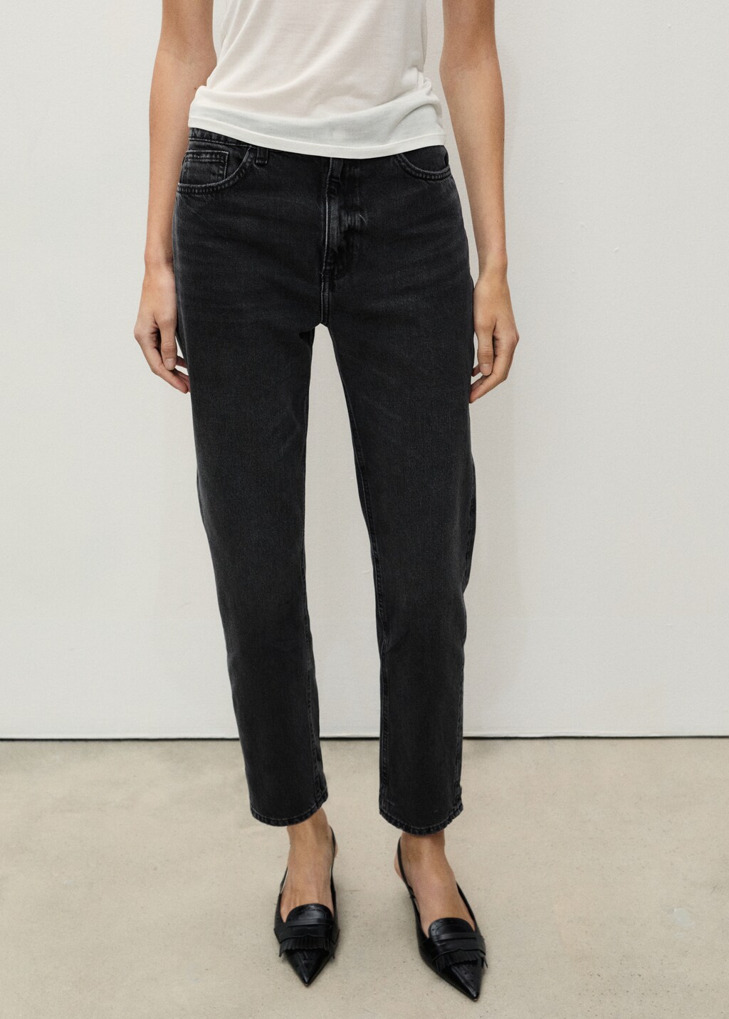 Mom2000 high-rise jeans - Medium Blue