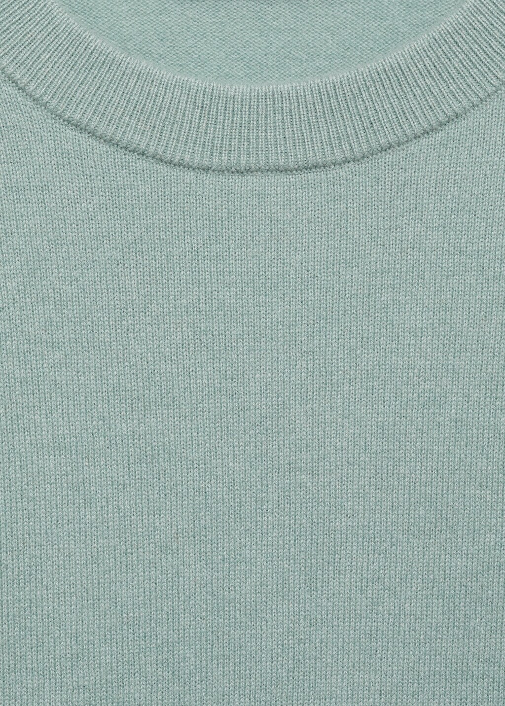 100% cashmere regular-fit sweater - Pastel Green