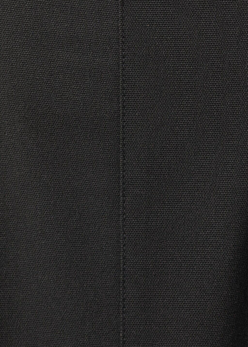 Flared suit trousers with openings - Black