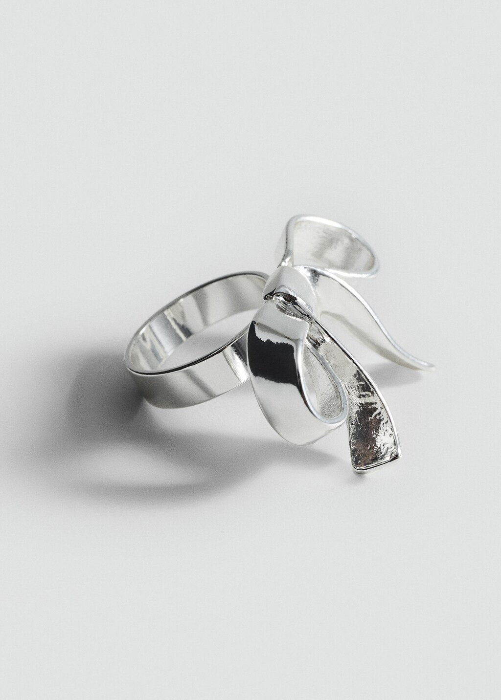 Bow ring - Silver
