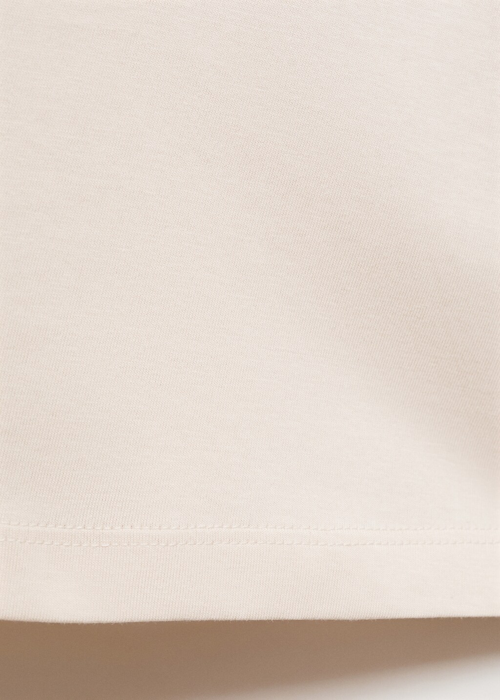 Plain cotton nightgown with straps - Medium Grey