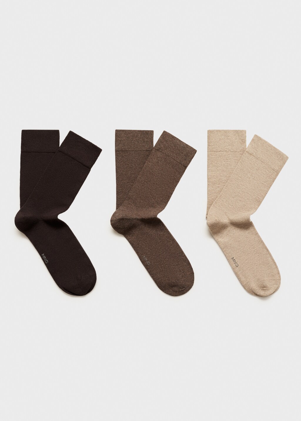 Pack of 3 cotton socks - Black