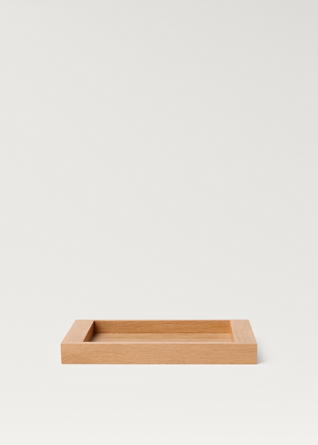 Small rectangular wooden tray - Brown