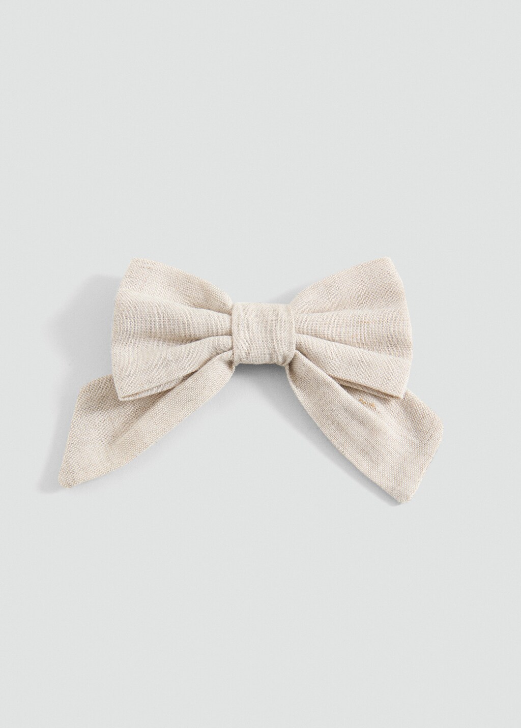 Bow hairclips - Sand