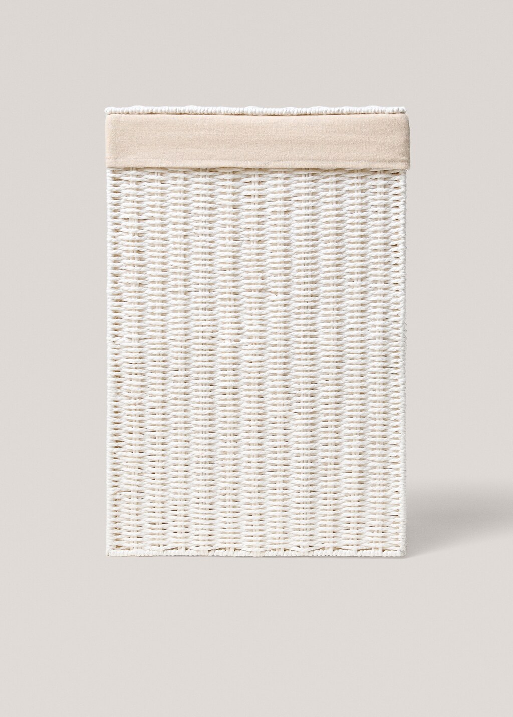 Large paper laundry basket - Grey