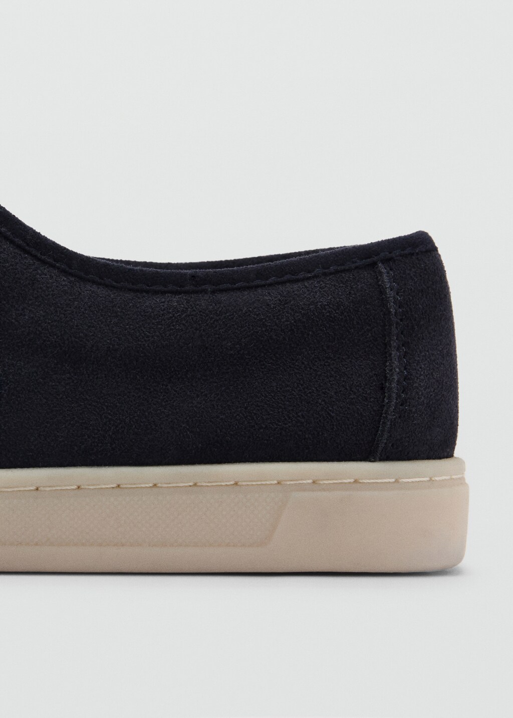 Suede nautical shoes - Beige