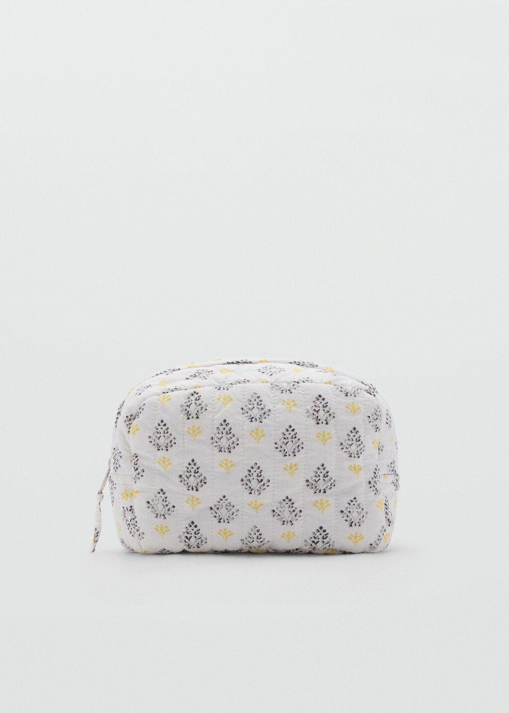 Quilted cosmetic bag - Yellow