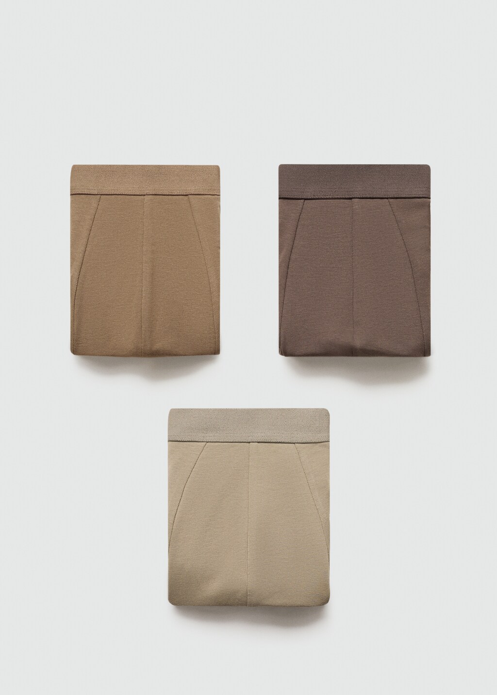 3-pack cotton boxers - White