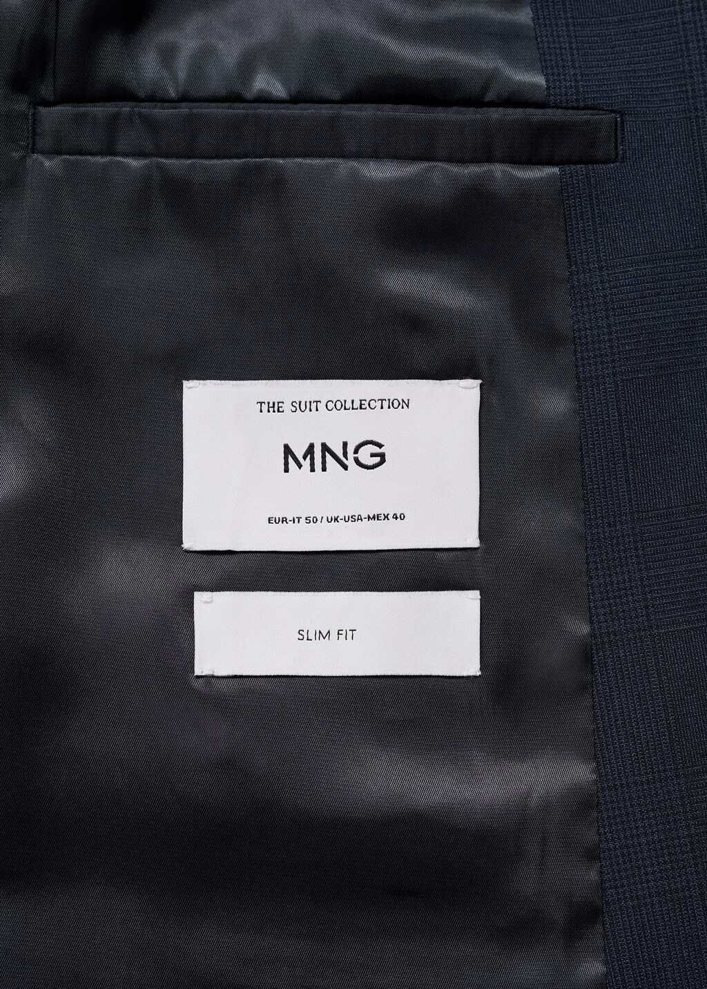 Milan slim-fit suit jacket - Grey