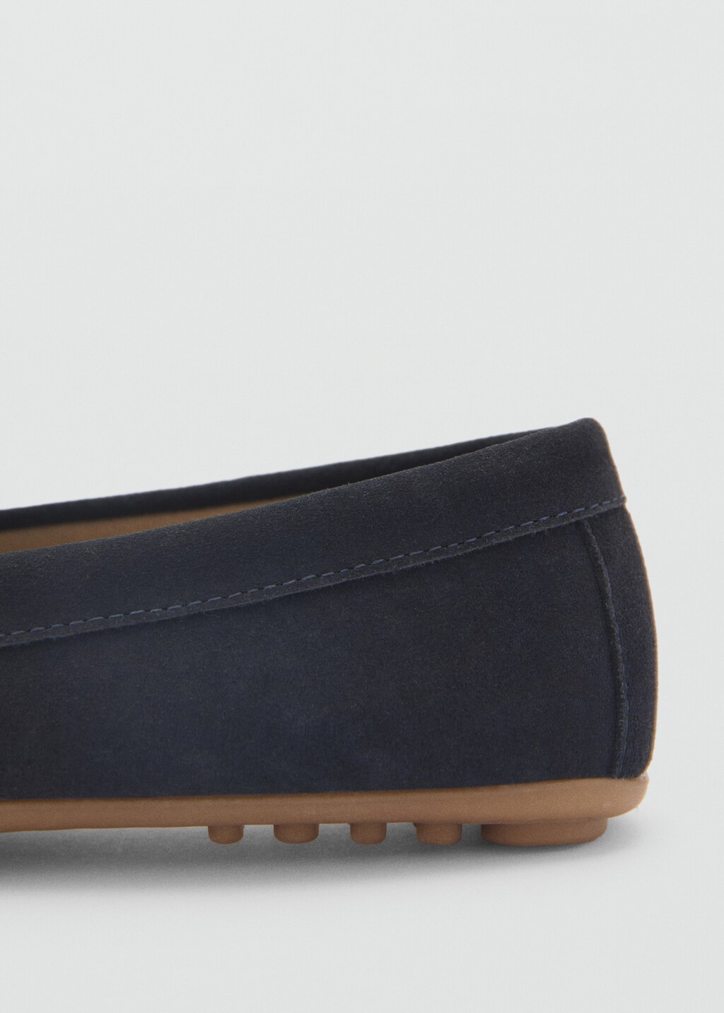 Suede leather loafers - Blue