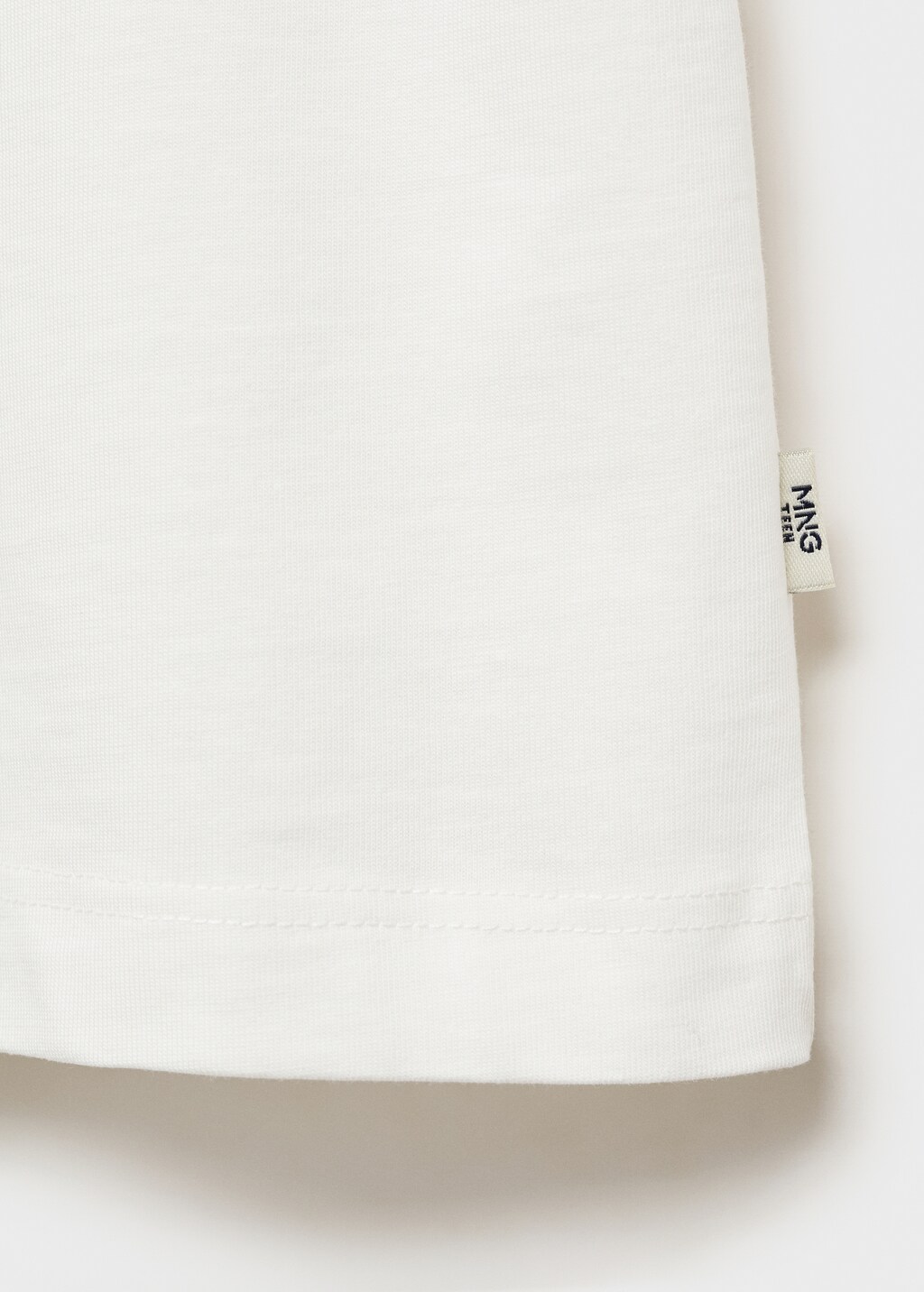 Essential cotton-blend T-shirt - Off White