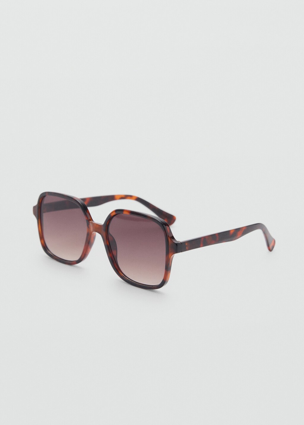 Squared frame sunglasses - Black