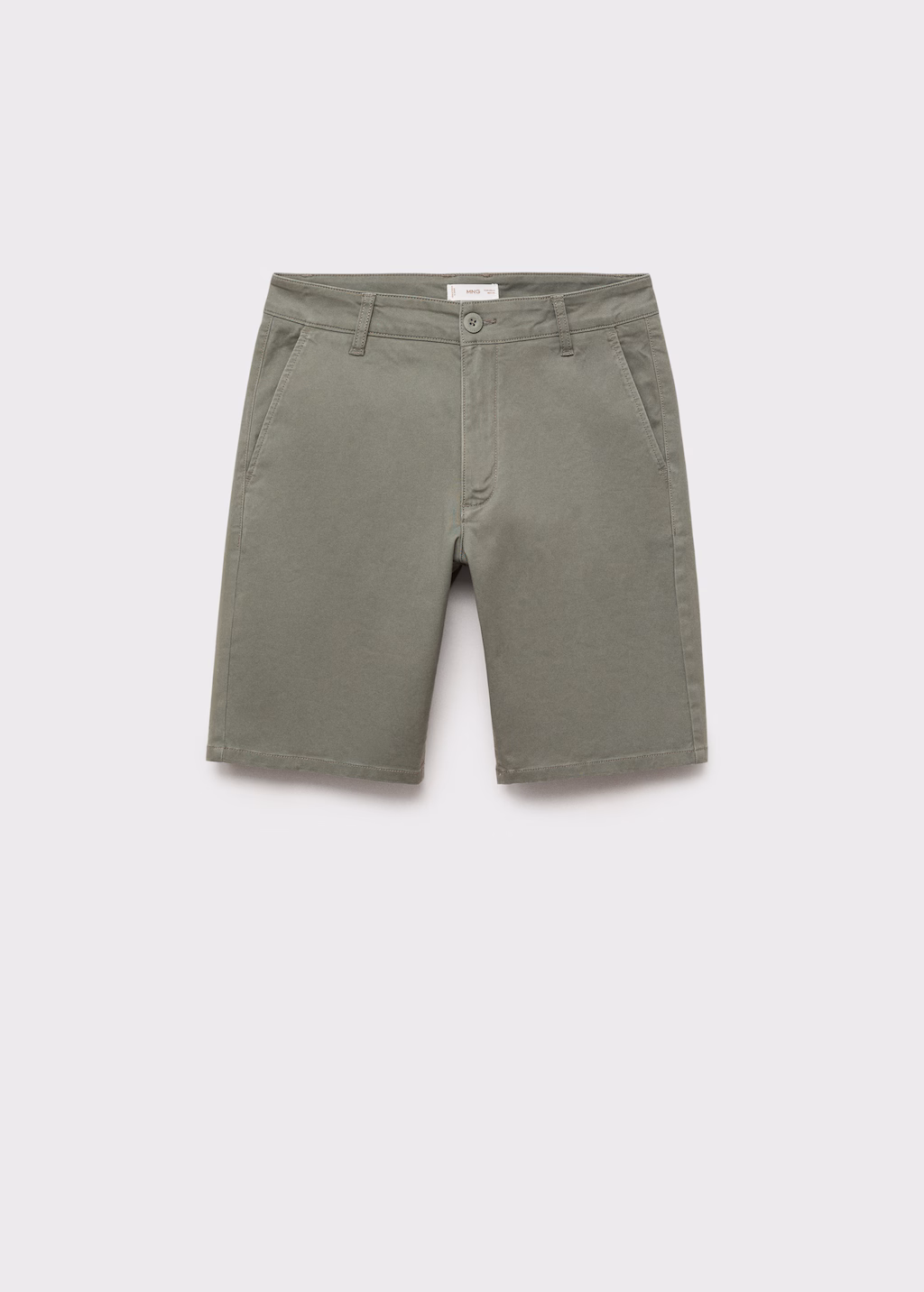 Cotton Bermuda shorts - Khaki