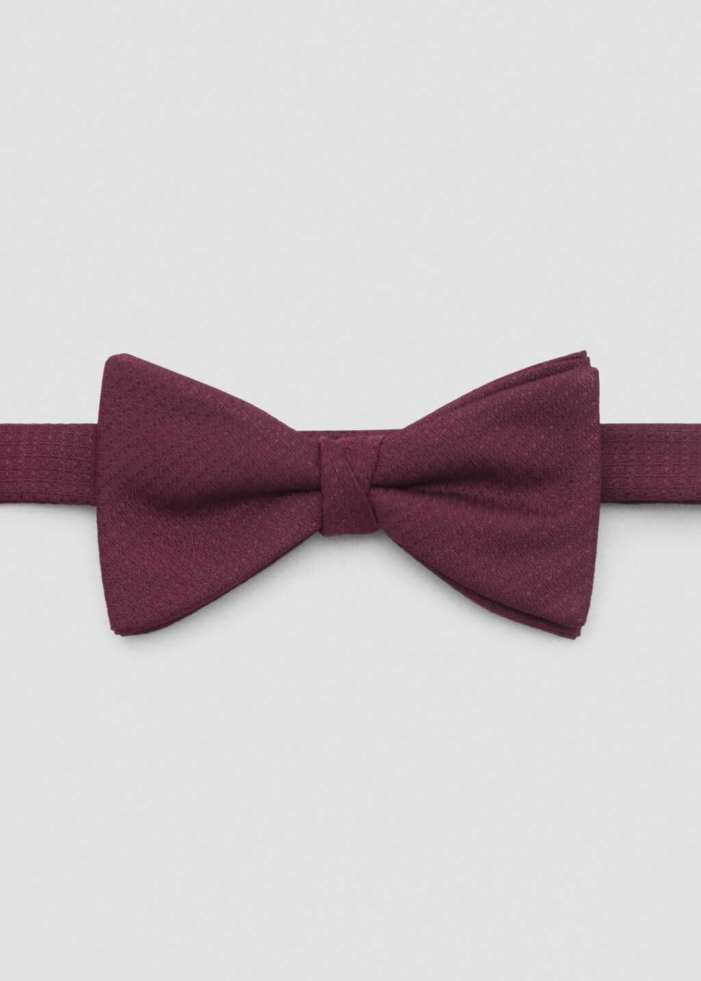 Classic bow tie with microstructure - Dark Navy