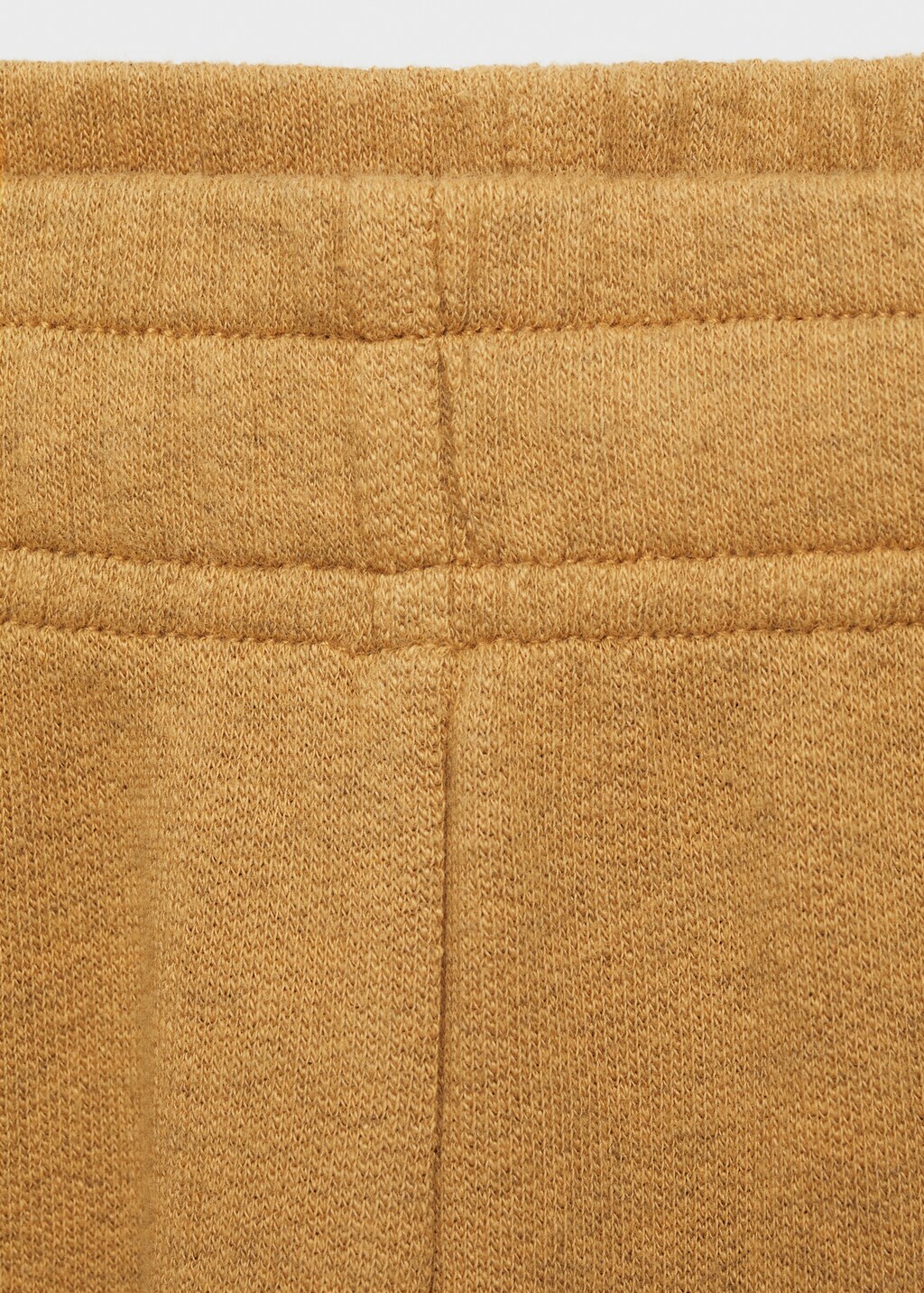 Heather fleece cotton trousers - Plum