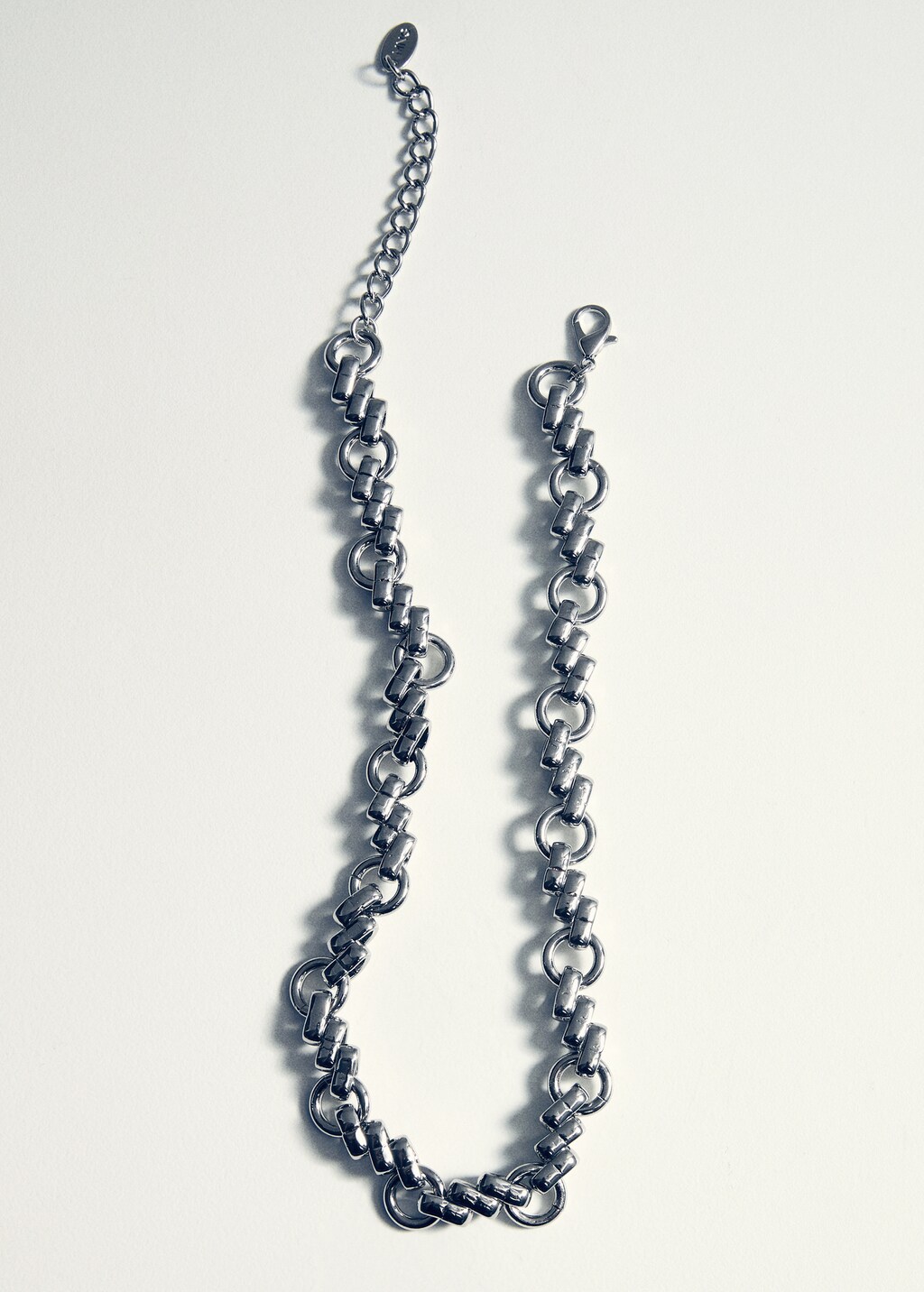 Link mixed necklace - Gold