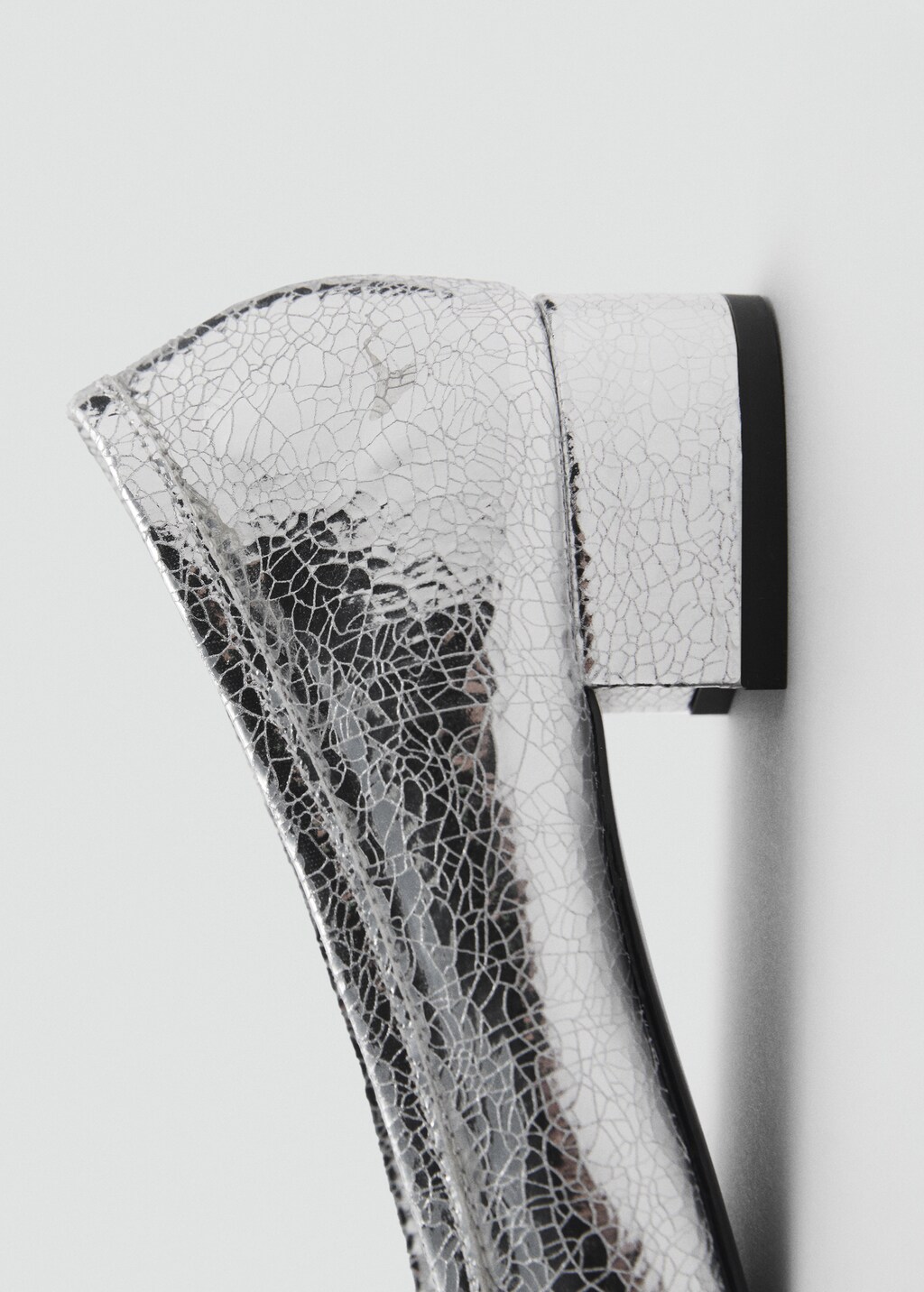 Cracked-heel shoes - Silver
