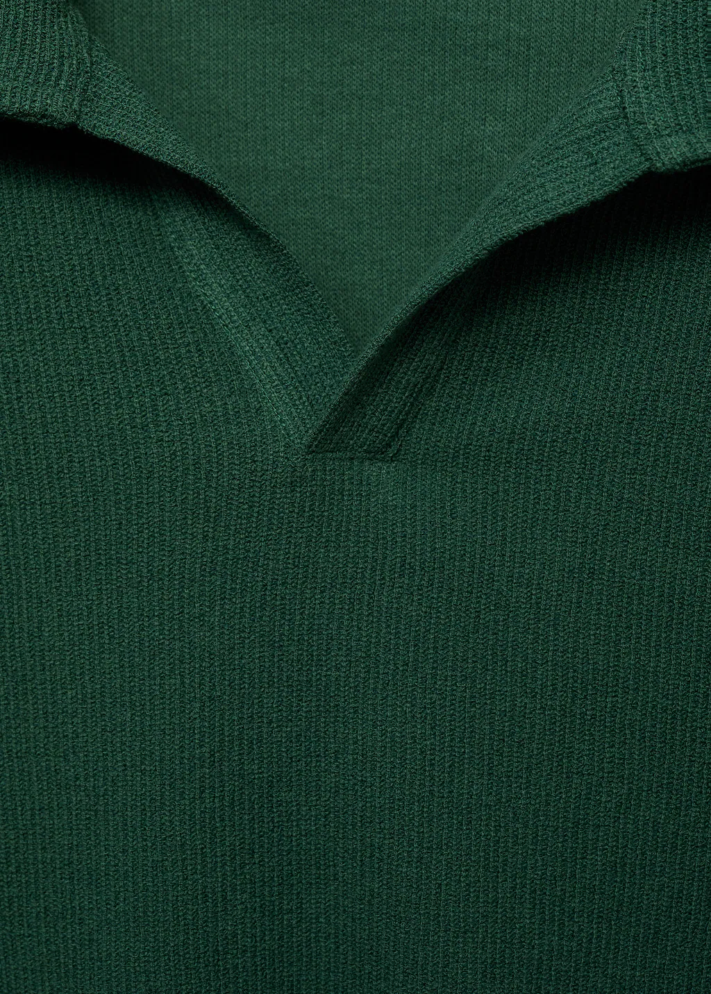 Regular-fit textured polo shirt - Ecru