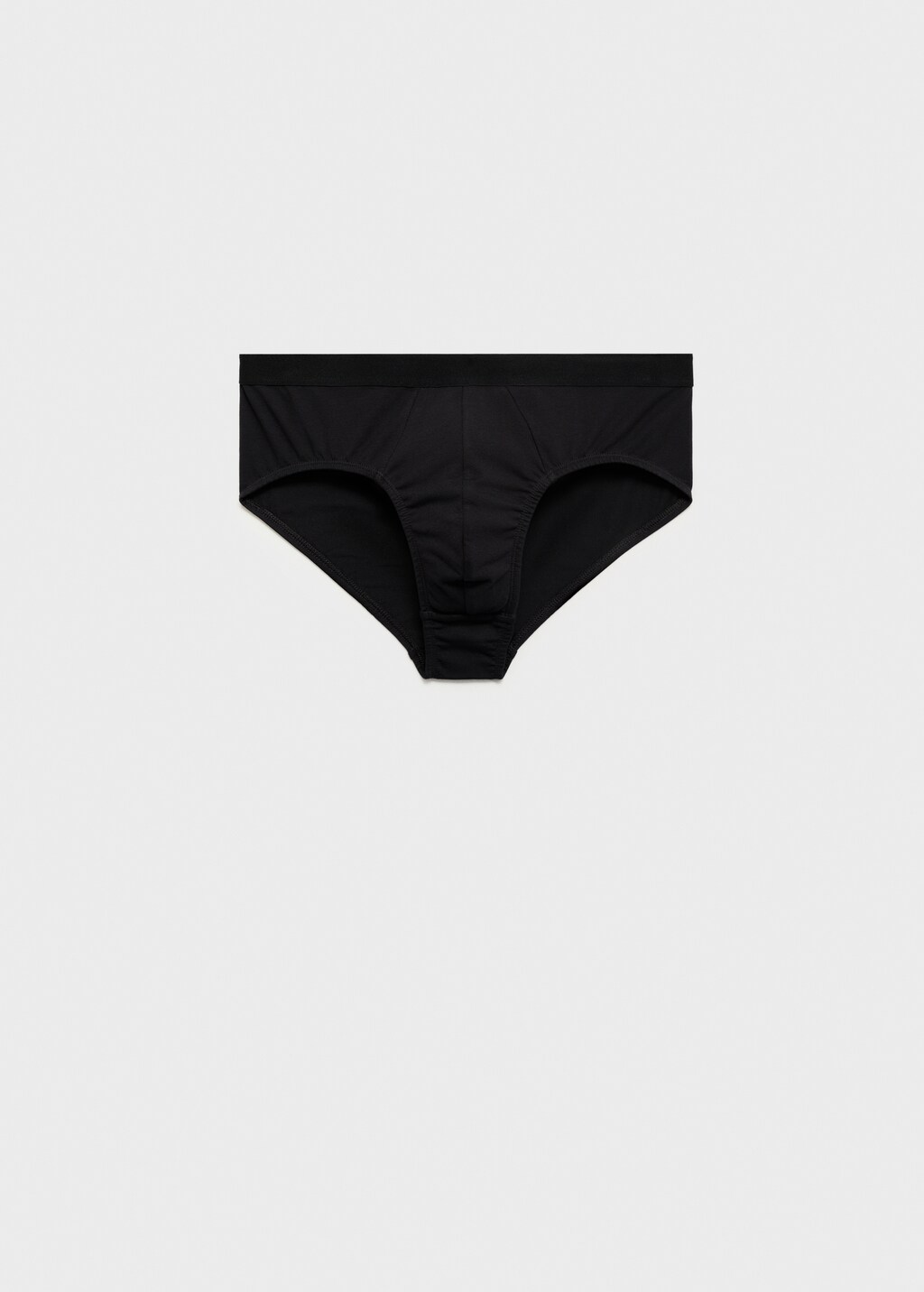 2 pack basic briefs - Black