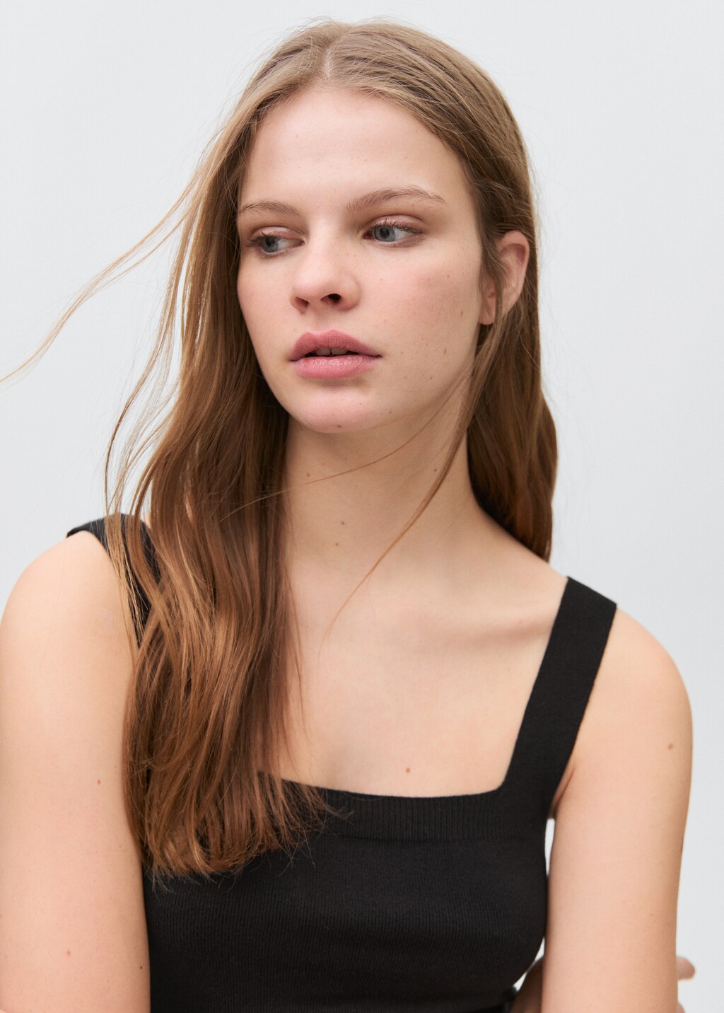 Essential cotton top - Black