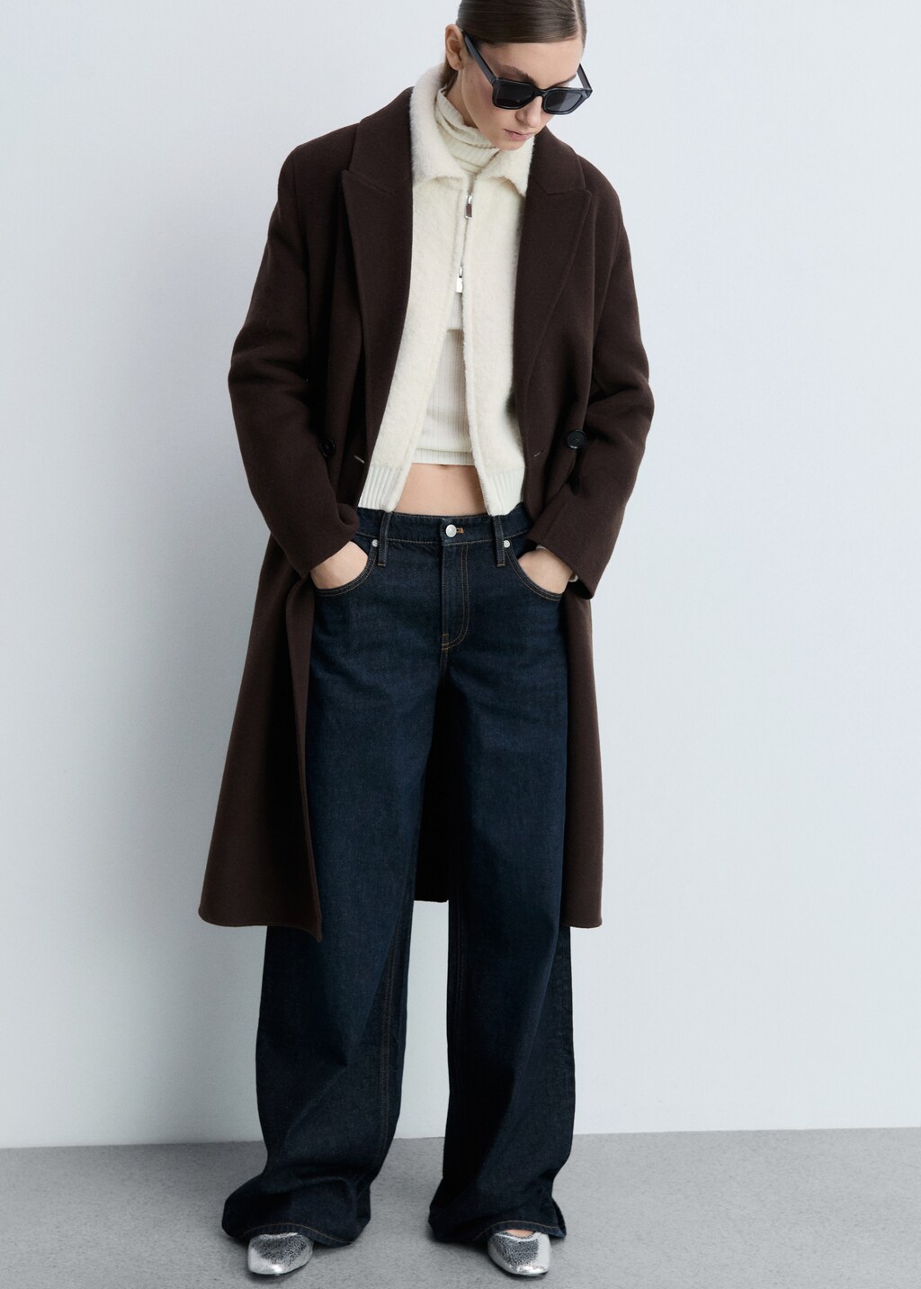 Cracked-heel shoes - Silver