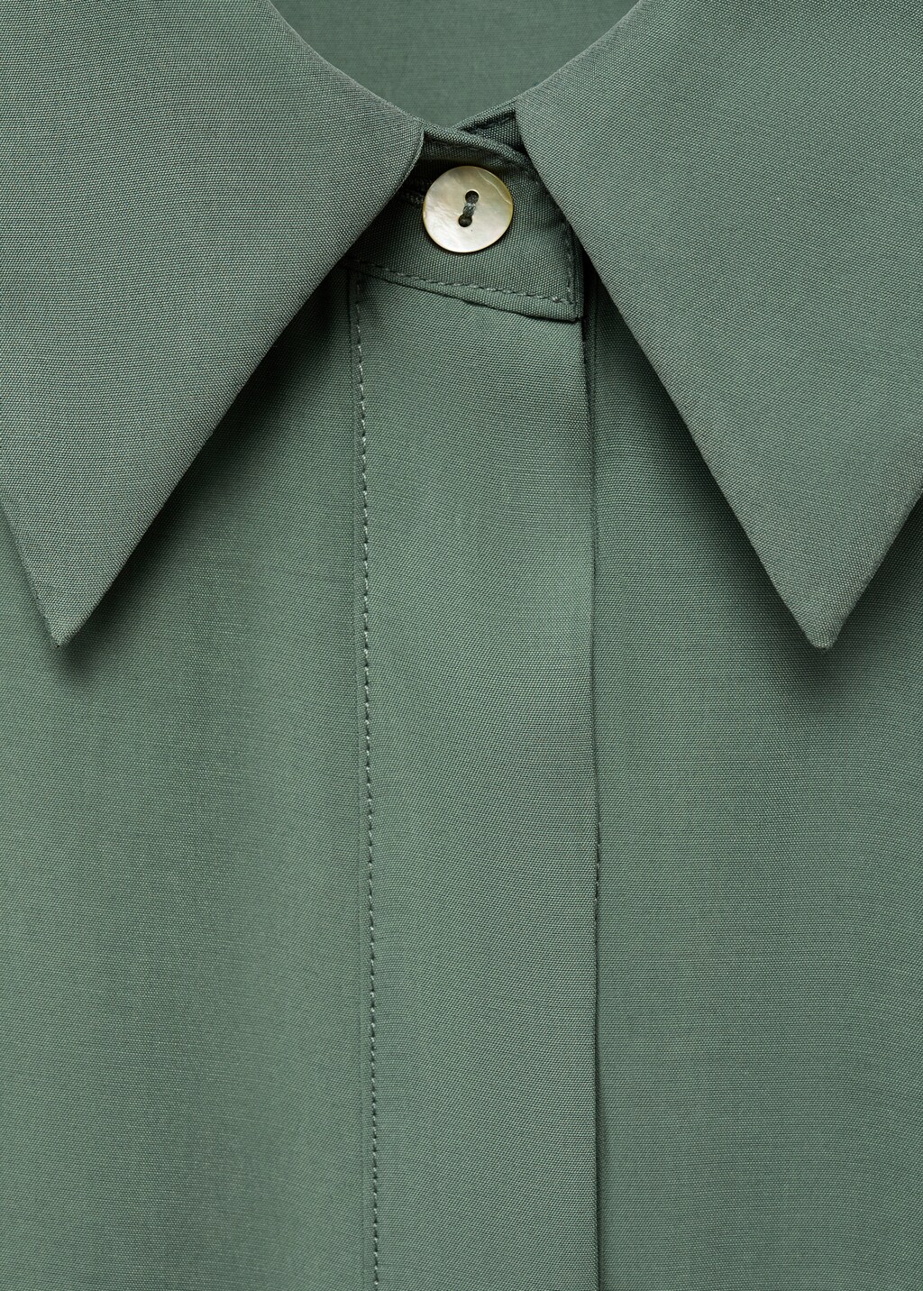 Flared midi-dress with belt - Red