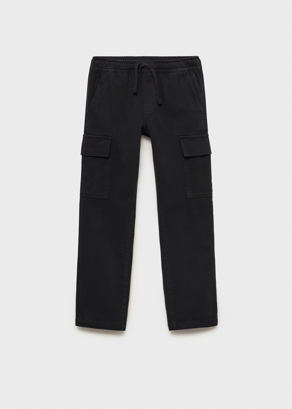 Straight cargo trousers - Sand