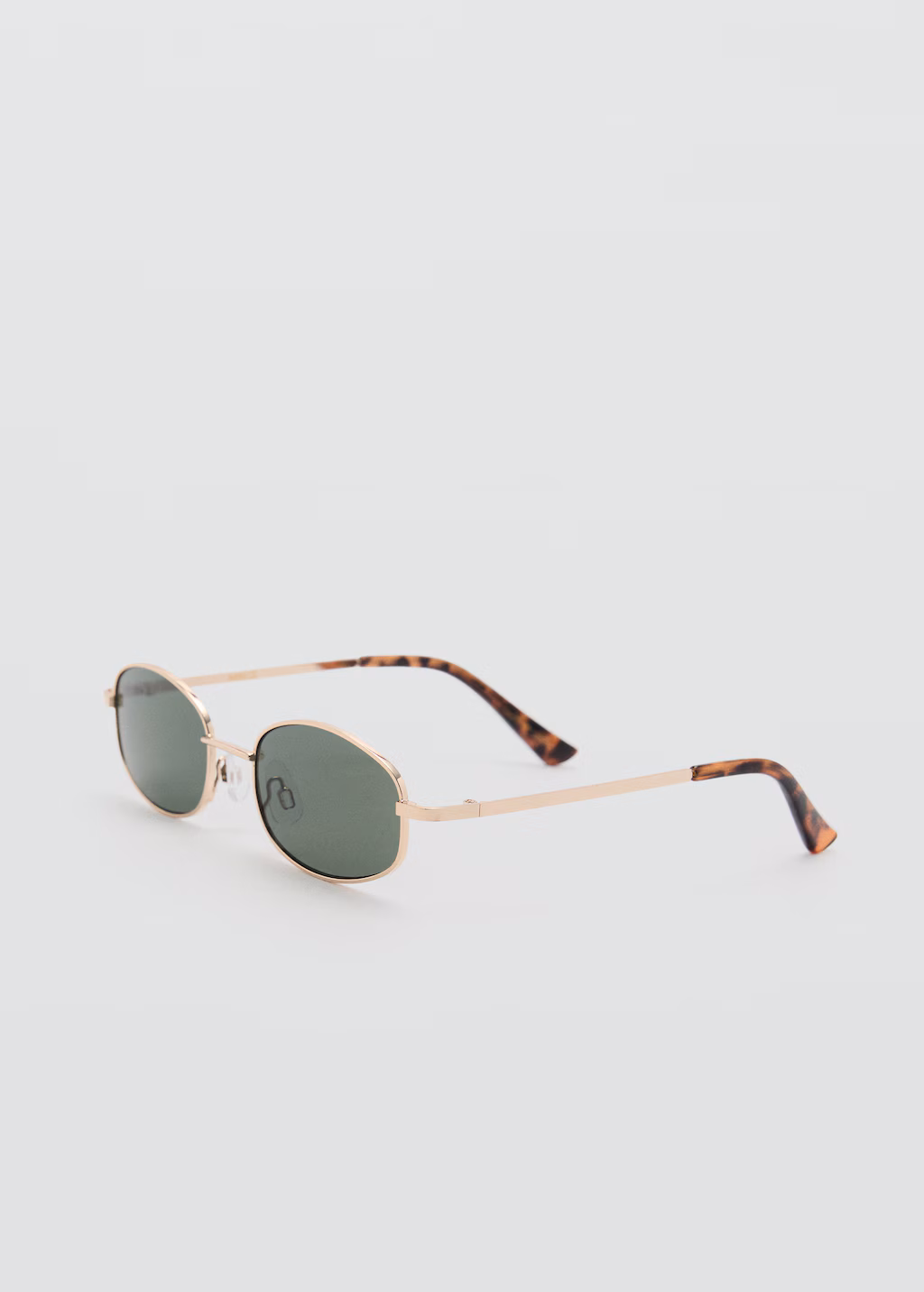 Metallic frame sunglasses - Silver