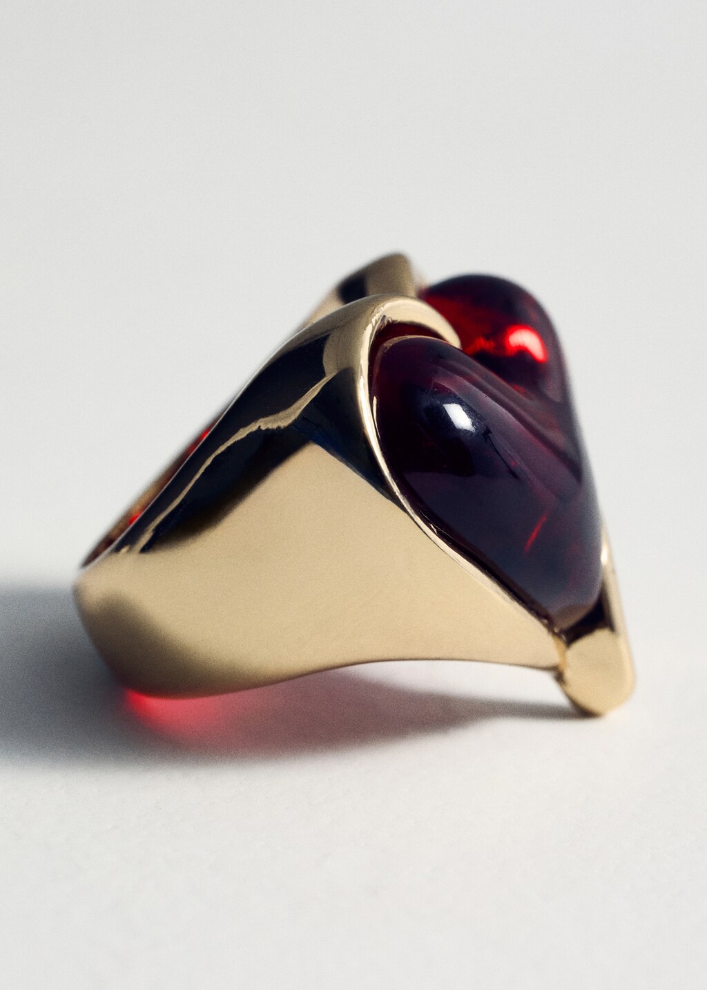 Heart ring - Gold