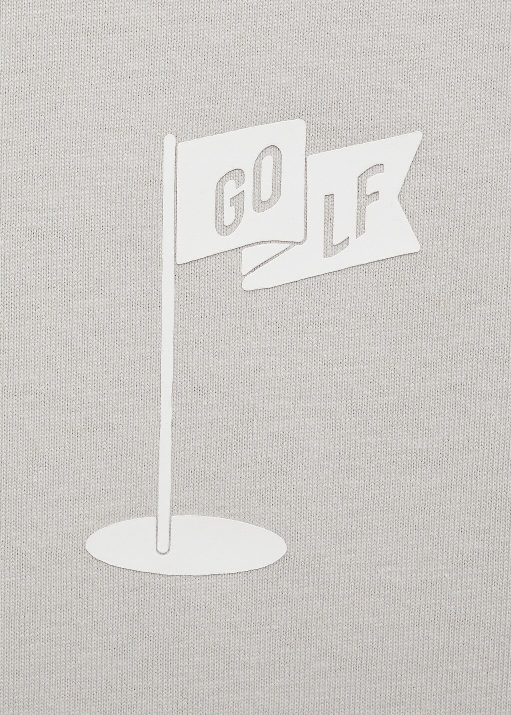 100% cotton t-shirt with printed drawing - Grey