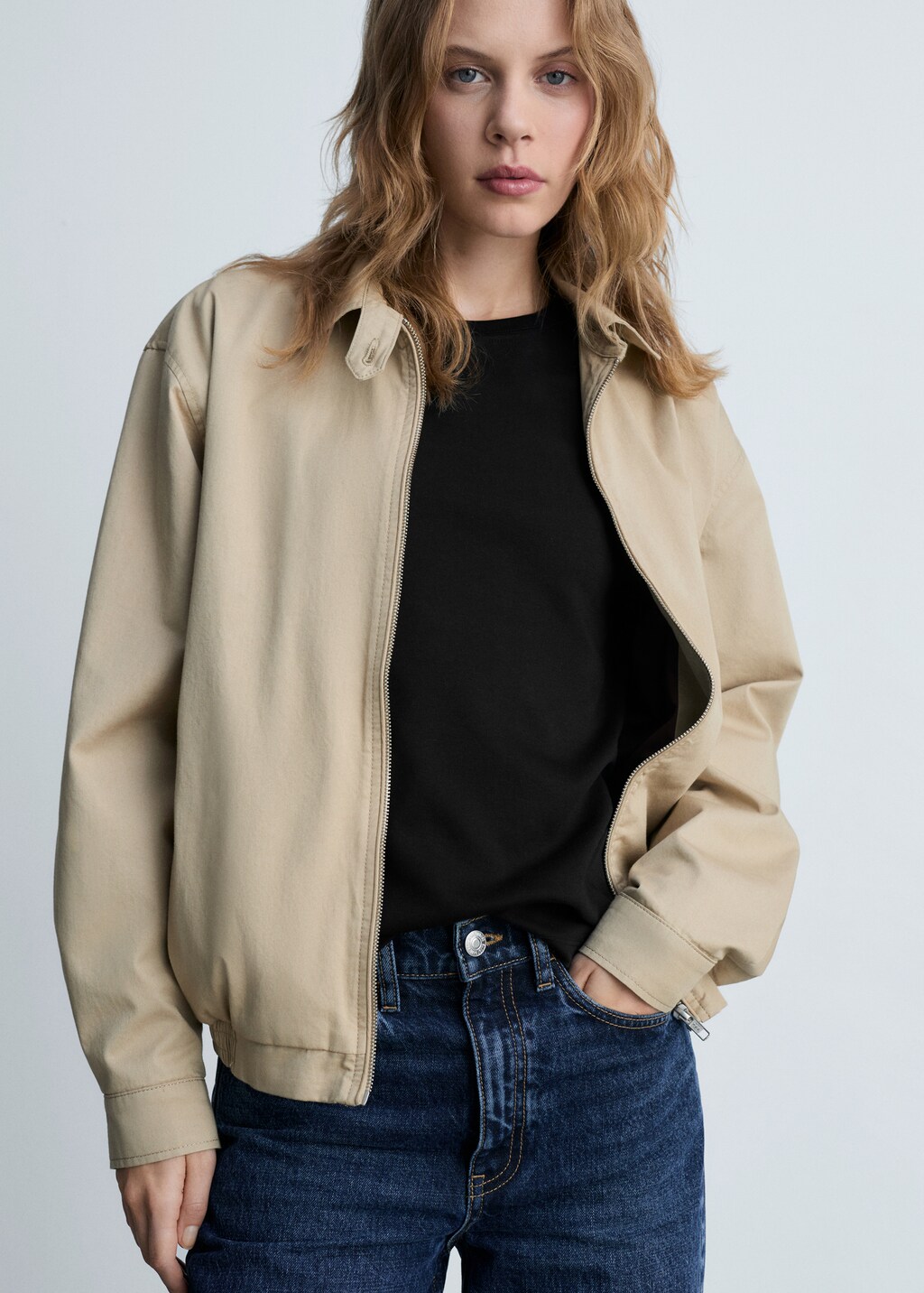 Thin round-neck t-shirt - Dark Heather Grey