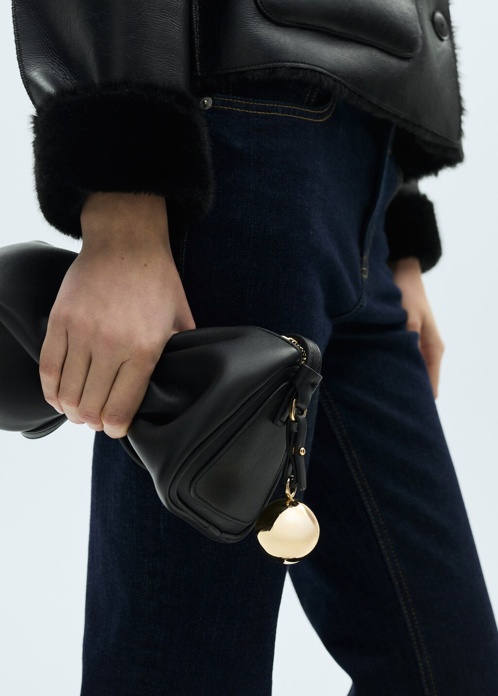 Violeta flare jeans mid rise rinse washed - Open Blue