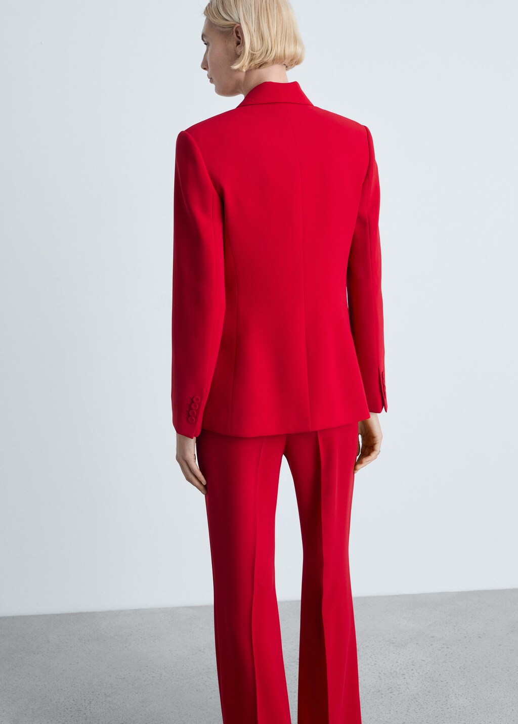 Structured suit jacket - Black