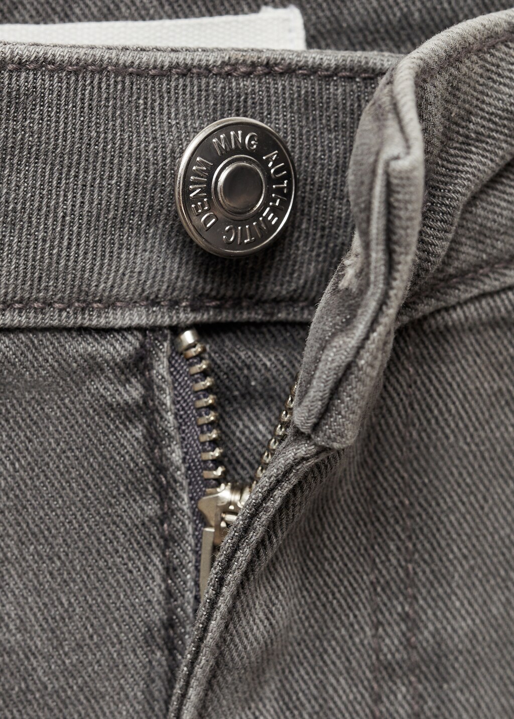 Cargo miniskirt - Denim Grey