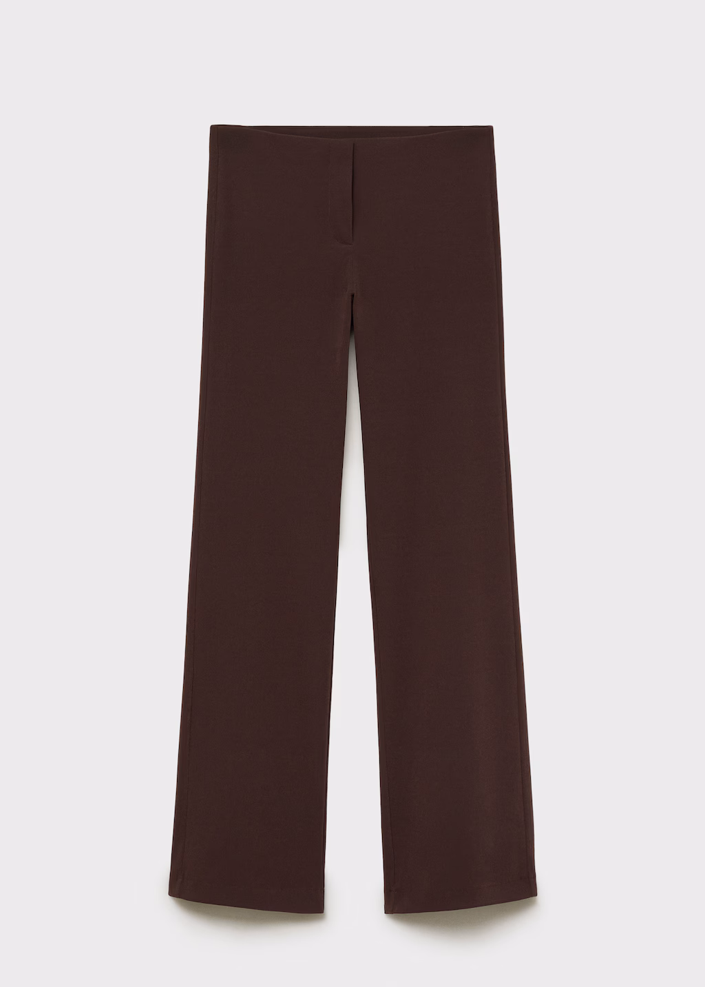 Straight suit trousers - Chocolate