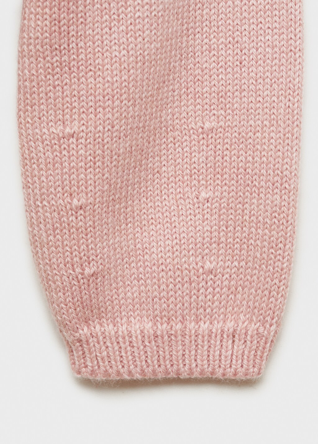 Buttons detail knit sweater - Pink