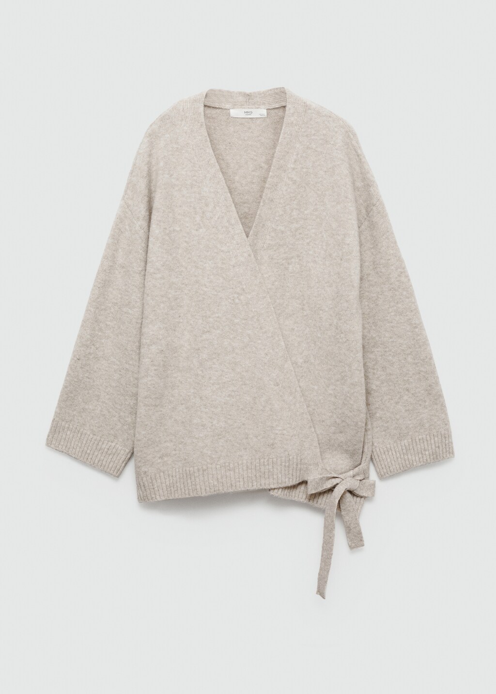 Knitted pyjama cardigan - Brown