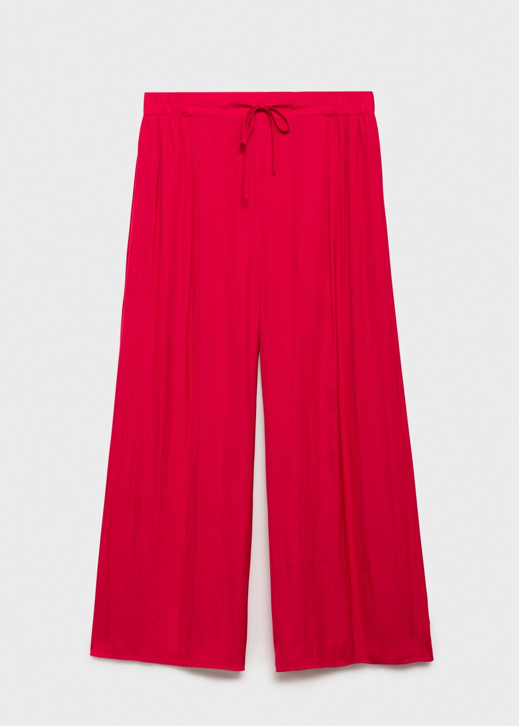 Flowy palazzo trousers - Petrol Blue