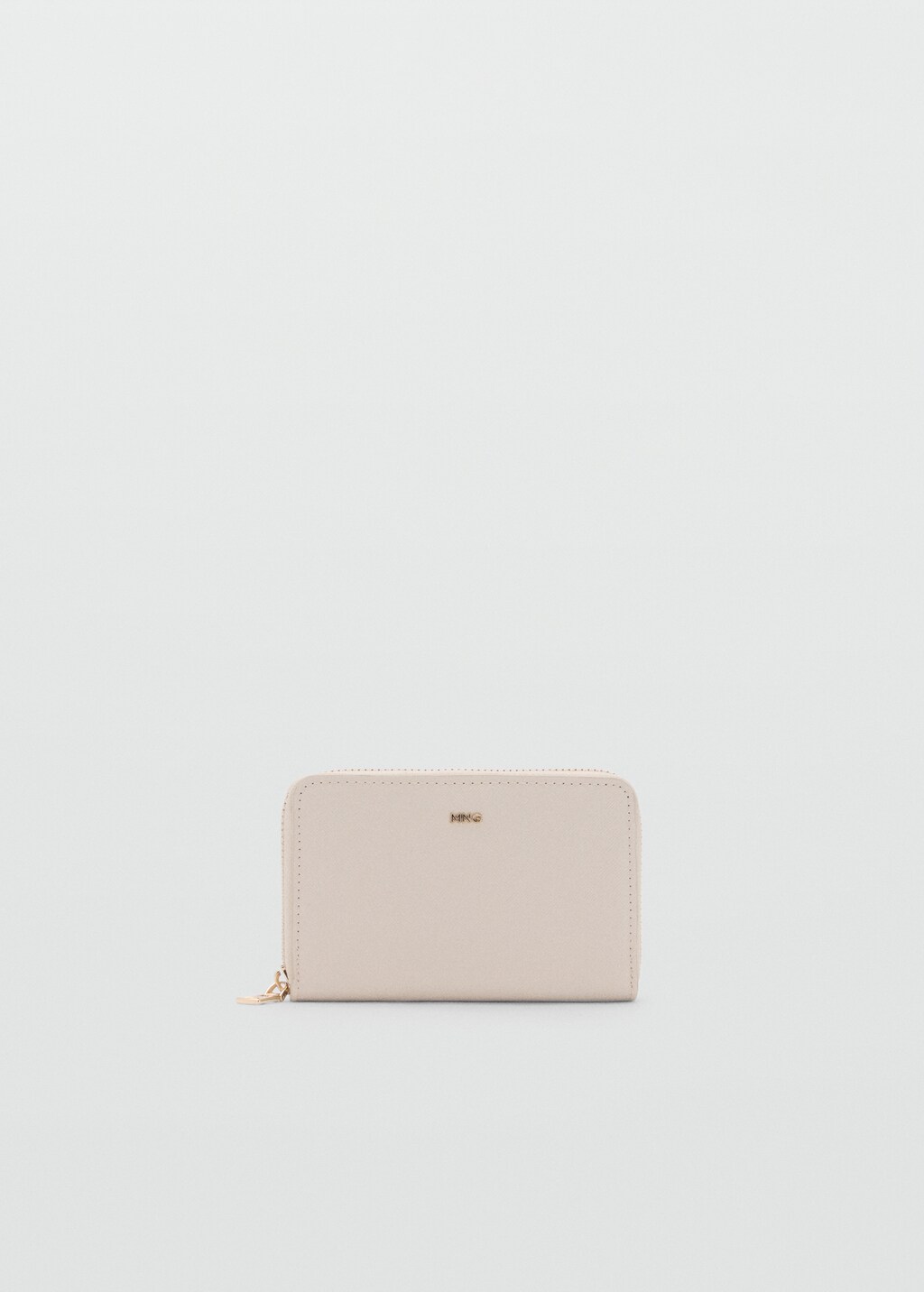 Leather-effect wallet - Blue