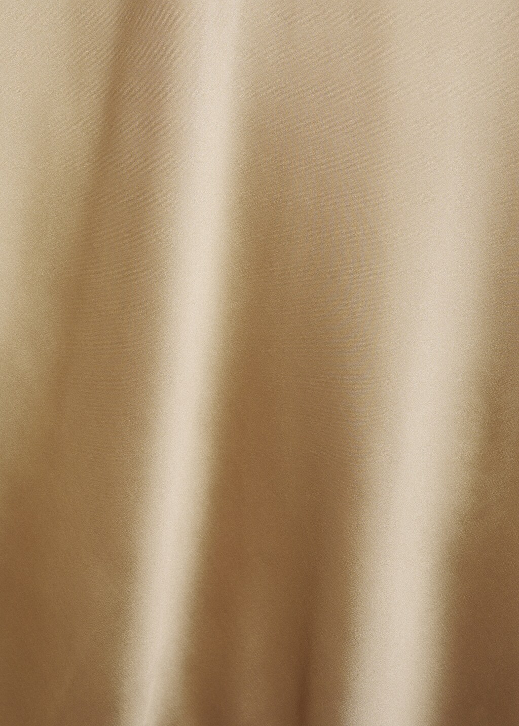 Satin long skirt - Gold