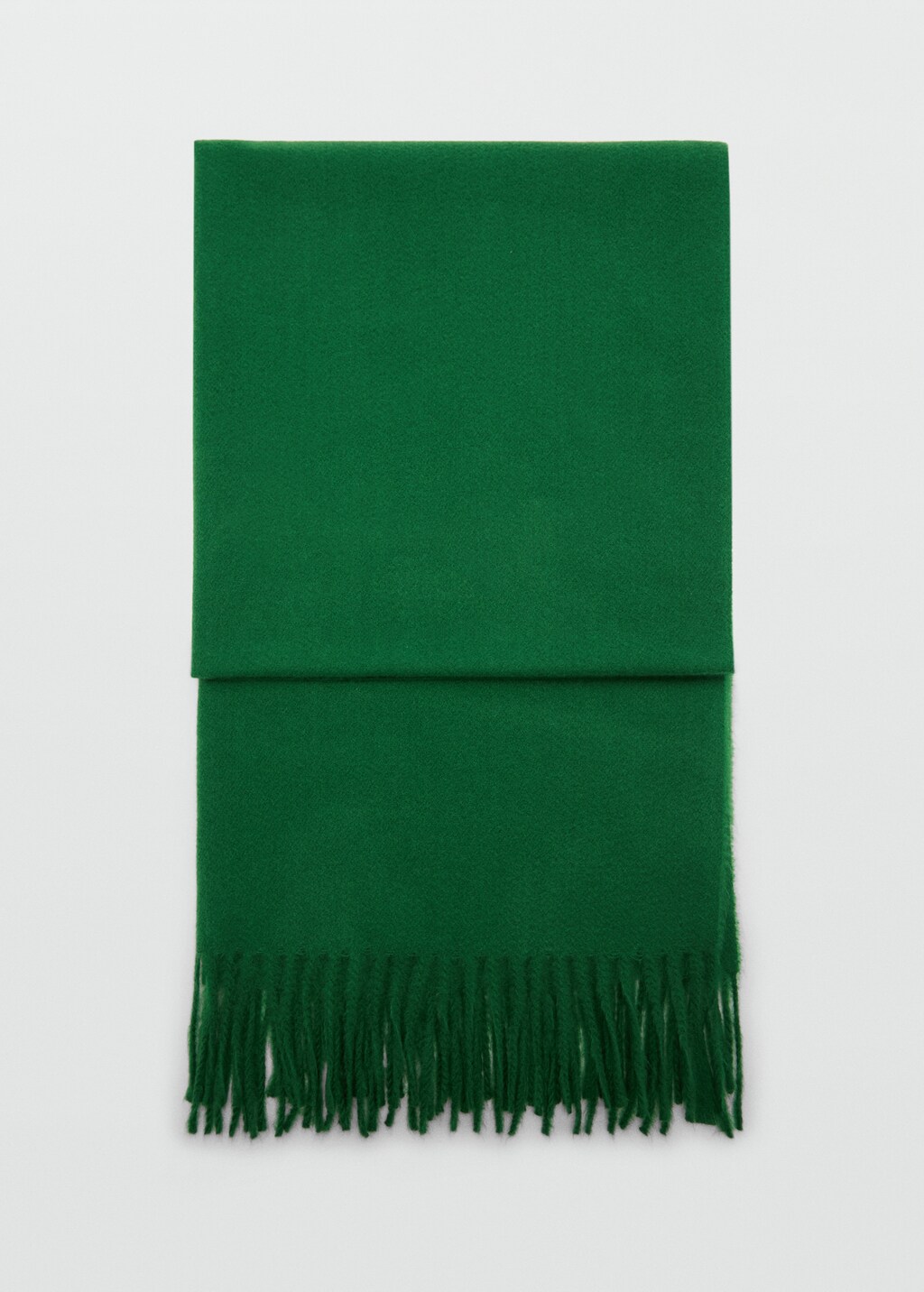 Fringed edge scarf - Dark Heather Grey