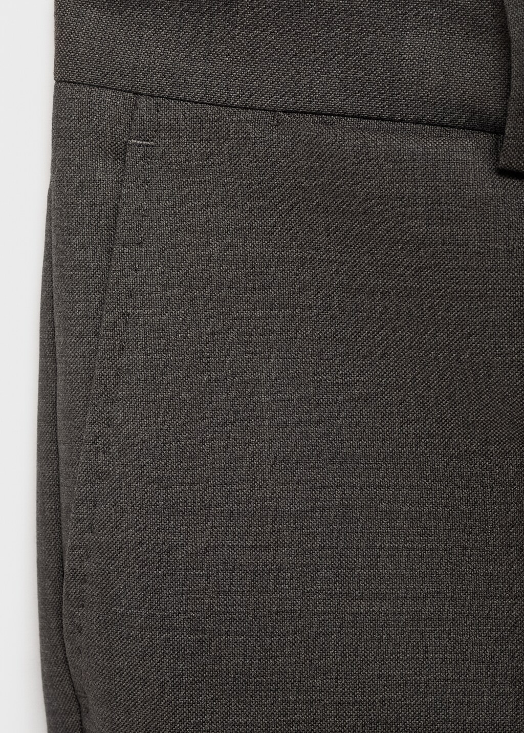 Venice 100% virgin wool suit trousers - Grey