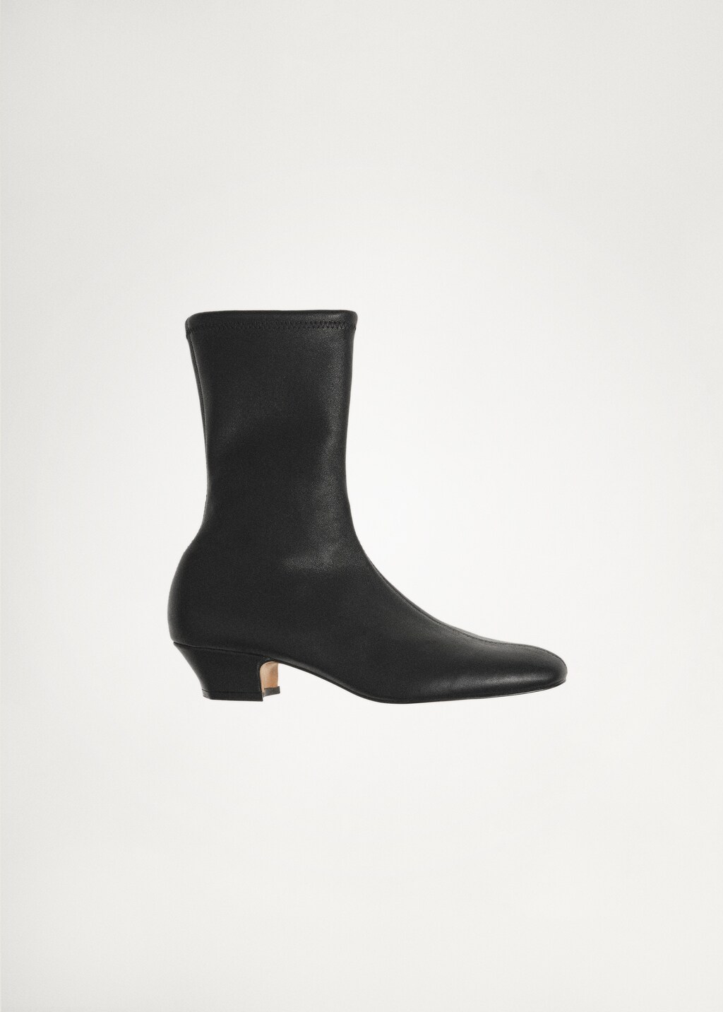 Soft leather boots - Black