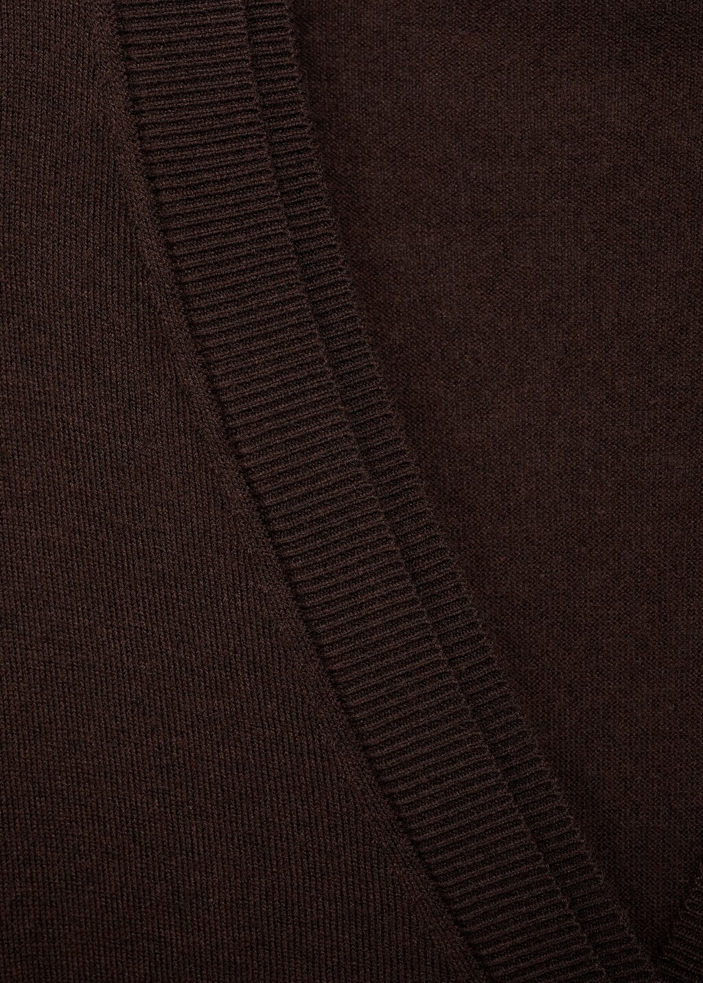 V-neck knitted cardigan - Light/Pastel Purple