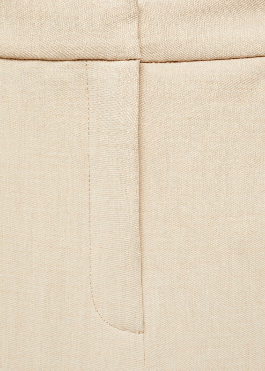 Low-waist wideleg trousers - Black