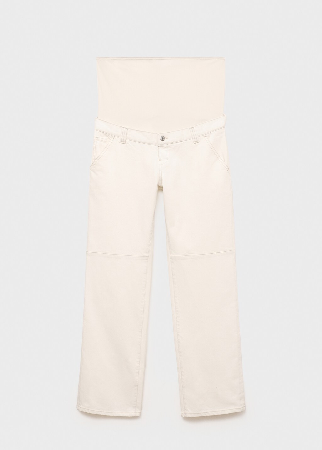 Maternity wideleg jeans - Off White
