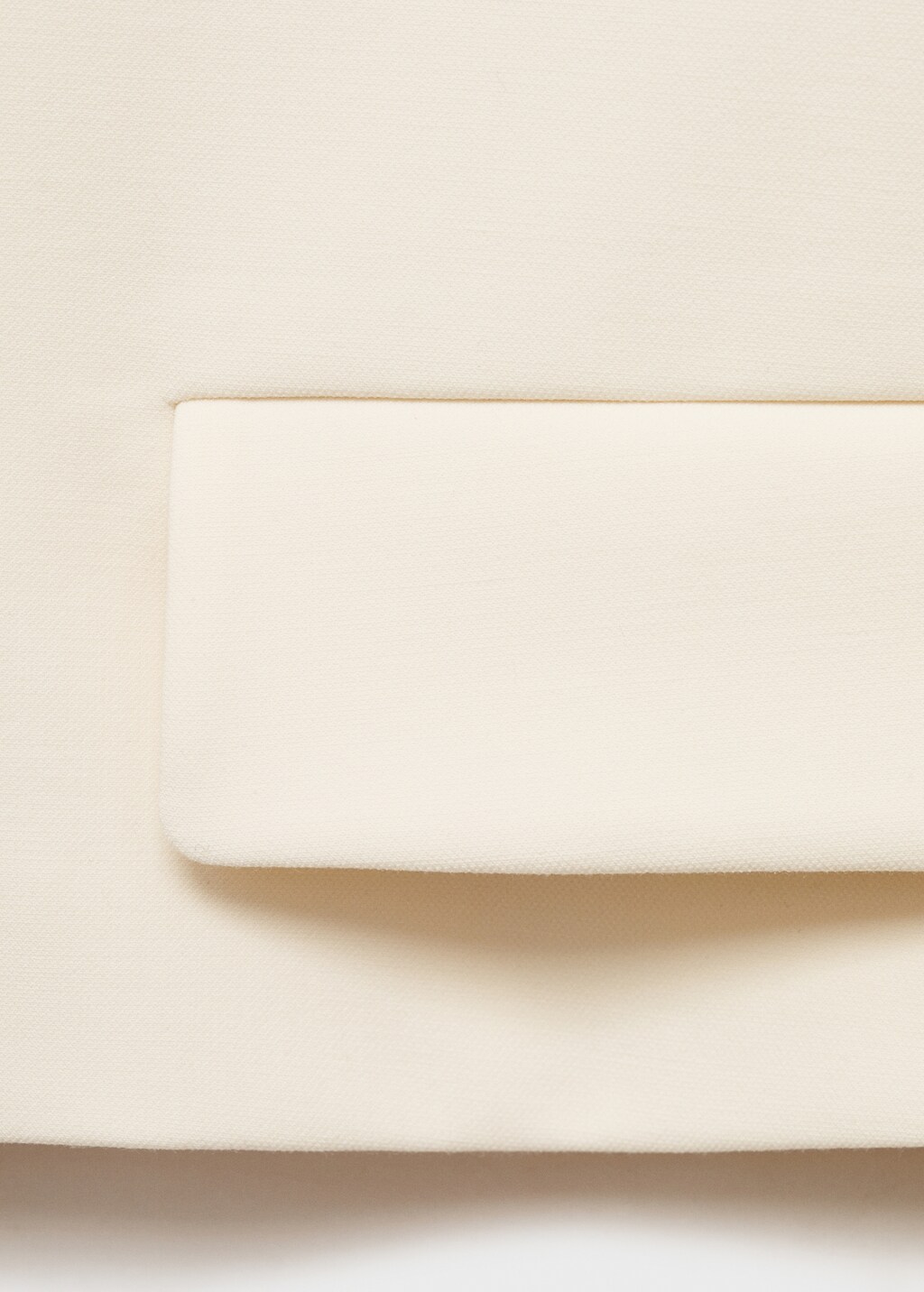 Structured cropped jacket - Off White