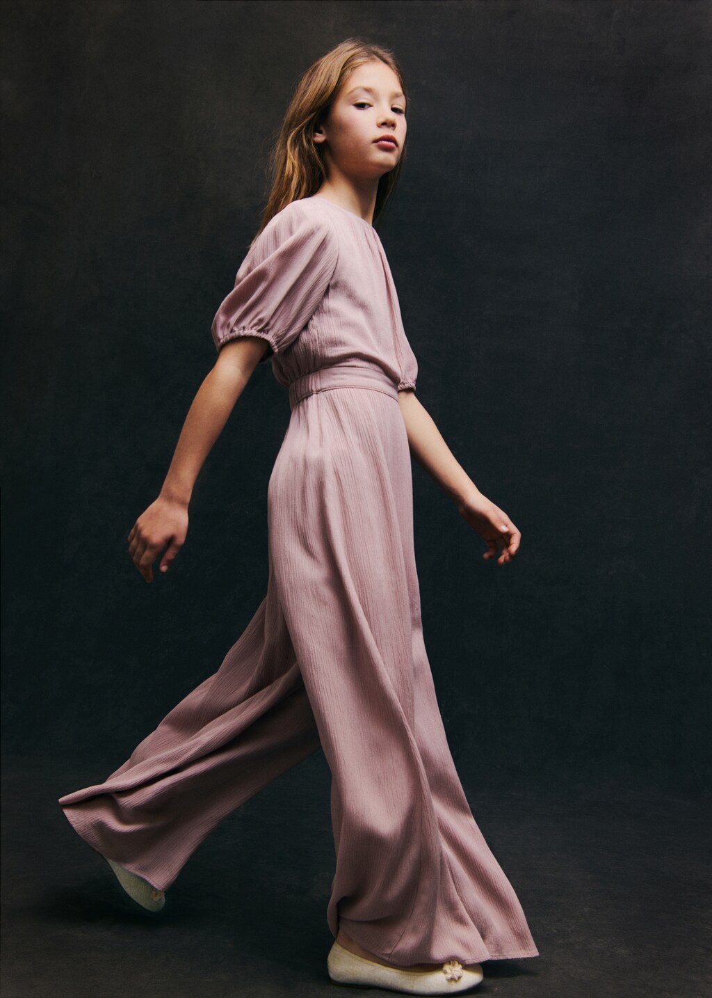 Cut-out back jumpsuit - Pink